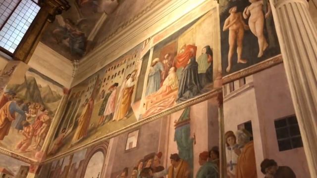 Brancacci Capella, Cathedral of Santa Maria Del Carmine, Florence Italy смотреть онлайн
