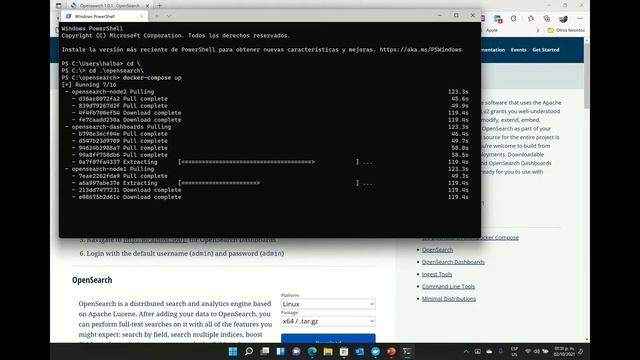 Is it possible to install OpenSearch and OpenSearch Dashboards on Windows 11? смотреть онлайн