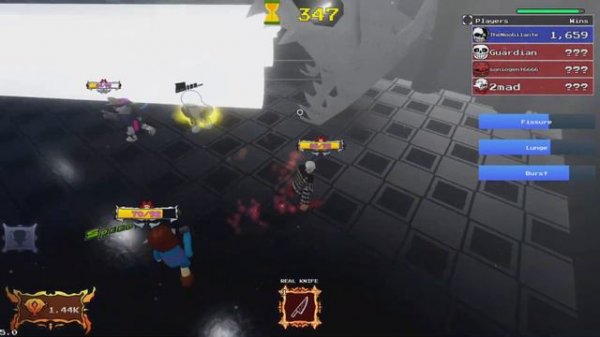 Chara Combo, Gun Combo, and Horror Combo Gameplay! (Undertale Last Corridor)