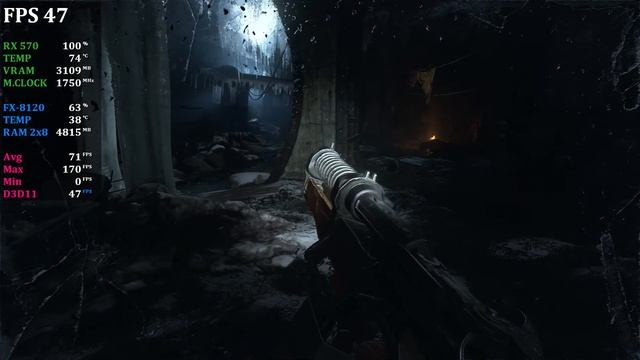 Metro Exodus : AMD RX 570 4GB + FX 8120 | Benchmark in 2022 смотреть онлайн