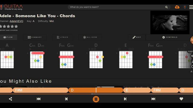 Someone Like You Guitar Tutorial | Adele Guitar Lesson | Easy Chords смотреть онлайн