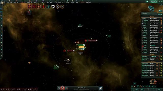 Batalha complicada em 2 frentes , Inimigos superiores e pouca liga metálica #08 Aquáticos Stellaris смотреть онлайн