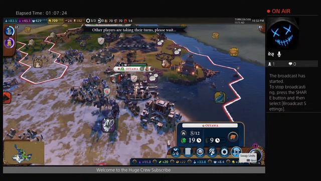 Civilization 6 (Canada pt4) смотреть онлайн