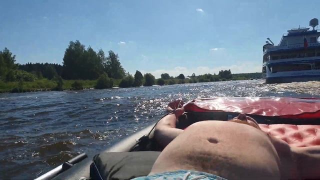 По каналу имени Москвы на лодке пвх. Березовые острова. часть 2. смотреть онлайн