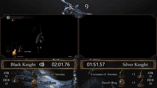 Black Knight (Sword) & Silver Knight (Sword) Cosplay Builds Vs. Bosses 【DARK SOULS REMASTERED】 смотреть онлайн