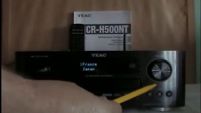 Receiver TEAC REFERENCE CR-H500NT 2(6) смотреть онлайн