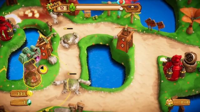 Pixeljunk Monsters 2: Coco Valley Stage 1 (Fun, Rainbow Perfect) смотреть онлайн