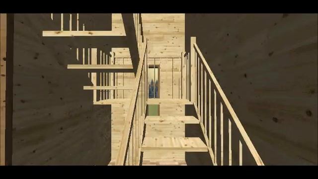 Дом из бруса 8х8, проект "Меркурий". смотреть онлайн