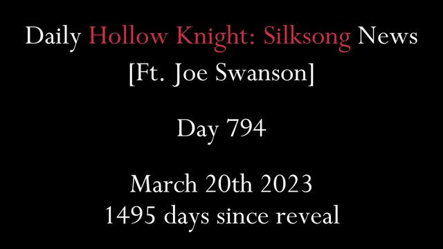Daily Hollow Knight: Silksong News - Day 794 [Ft. Joe Swanson] смотреть онлайн