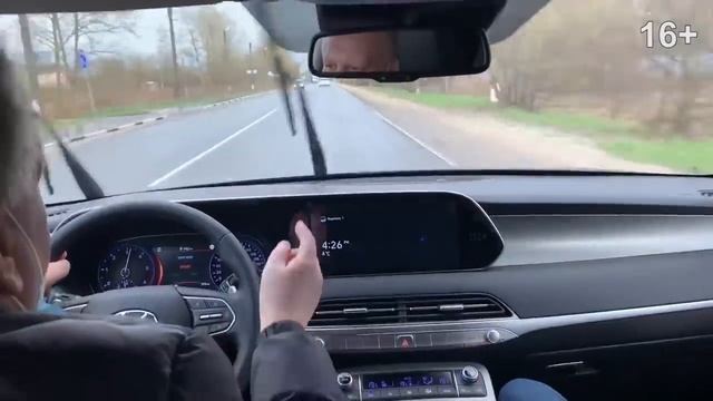 Hyundai Palisade обзор, разгон. Корейский прорыв. смотреть онлайн