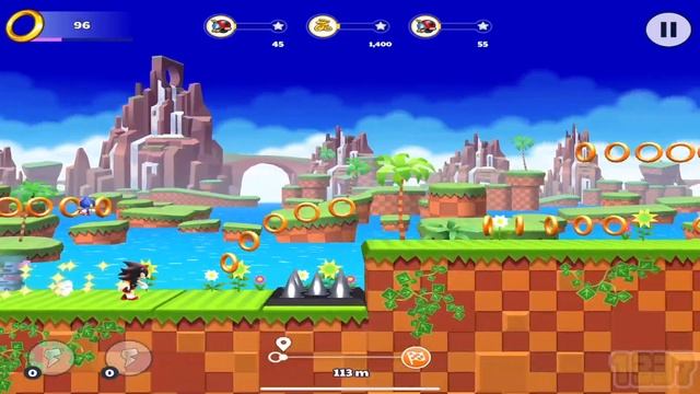 Sonic Runners Adventure - Green Hill 1-12 Levels - Full Chapter Walkthrough (iOS, Android) смотреть онлайн