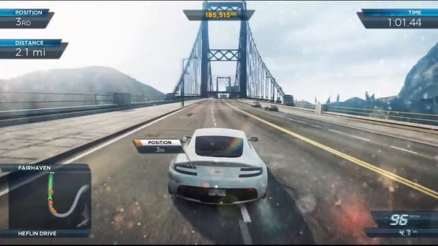 Need For Speed: Most Wanted Aston Martin Gameplay NFS01 смотреть онлайн