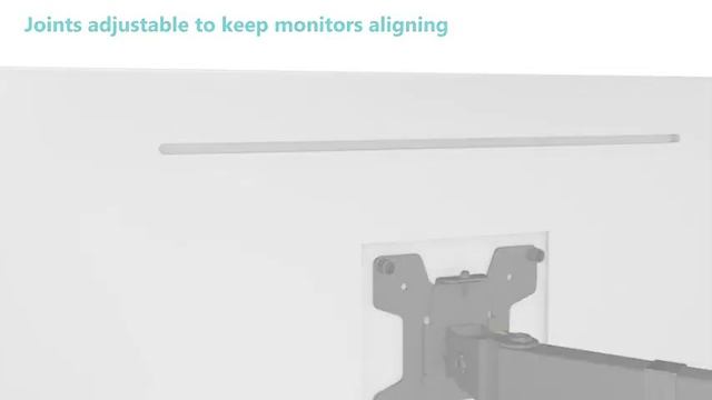 Amazon com WALI Soporte de escritorio doble para monitor LCD totalmente ajustable para 2 pantall смотреть онлайн