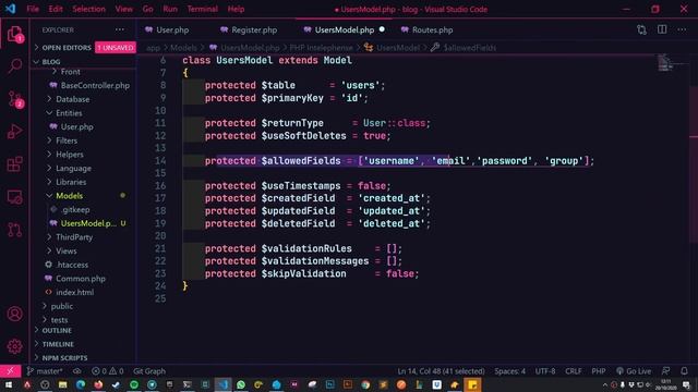 14-. Modelos - Codeigniter 4 смотреть онлайн