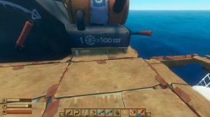 RAFT Двигатель Штурвал Бак Очиститель Биотопливо Трубы