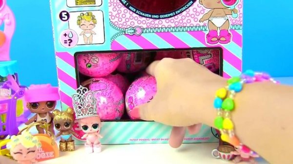 LOL Lil Baby Sisters КУКЛЫ ЛОЛ СЕСТРЕНКИ Меняют Цвет! ЦЕЛЫЙ КЕЙС! КОНКУРС! Surprise Balls Распаковк