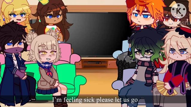 Fandoms react to each other | douma | Melyaah ! ⛱️☀️ смотреть онлайн