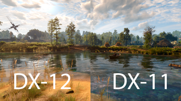 The Witcher 3: Wild Hunt - Complete Edition. DX-12 vs DX-11