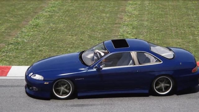 Assetto Corsa Toyota Soarer 2.5 Twin Turbo At TOSFED İzmit Körfez Yarış Pisti Kart