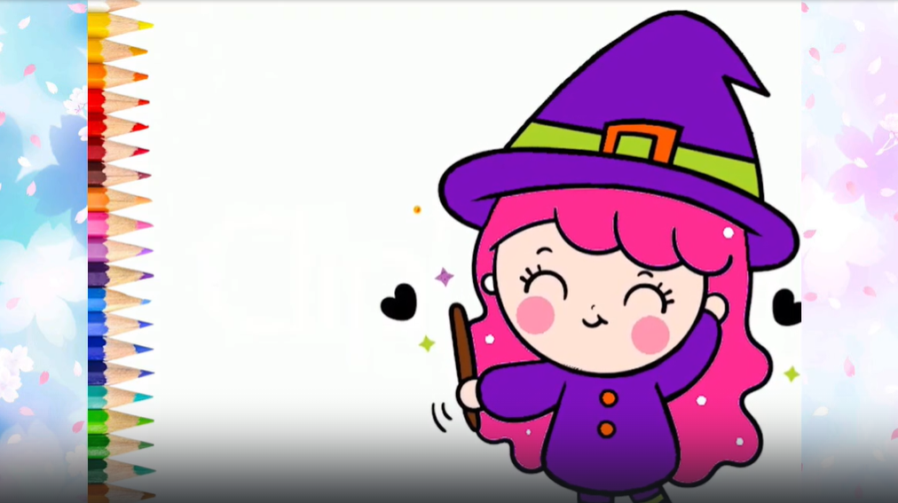 Маленькая фея. Рисуем легко смотреть онлайн