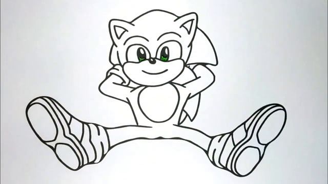 HOW TO DRAW SONIC FAST JUMP AND RUN | Sonic the Hedgehog 2 The Movie 2022 смотреть онлайн
