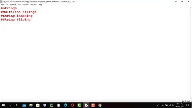 strings in python - 4 in (Urdu/Hindi) смотреть онлайн