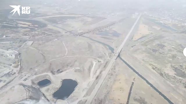 Военкор «Комсомольской Правды» Дмитрий Стешин публикует кадры авиаразведки «Азовстали» смотреть онлайн