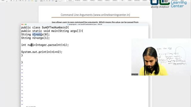 How to Write Command Line Arguments in Java: A Step-by-Step Java Tutorial @OnlineLearningCenterIndi смотреть онлайн