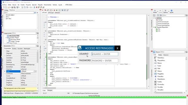 Sistema desde cero con Lazarus #3 Control de acceso смотреть онлайн