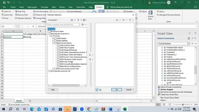 Oracle Fusion training |how to create Smart view report in Oracle fusion смотреть онлайн