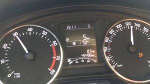 Шкода рапид 1.6л тест расход топлива .