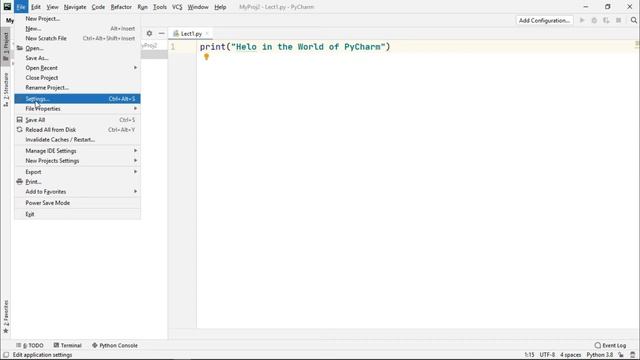 10- How To Run Python Program using PyCharm | Python Tutorial in Hindi смотреть онлайн