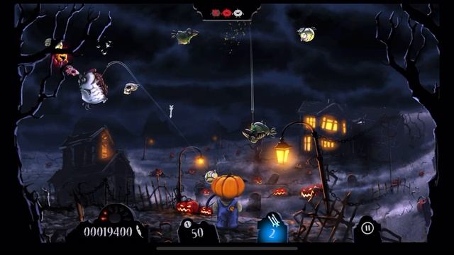 Shoot The Zombirds Halloween zombie pumpkinhead Jack Skellington Gameplay Walkthrough iOS Episode 6 смотреть онлайн