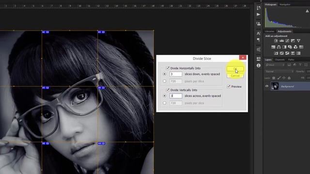 Photoshop Slice Tool for Instagram смотреть онлайн