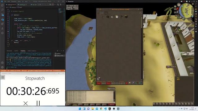 OSRS Python Bot – F2P/P2P Money Making 120k-390k/hr смотреть онлайн
