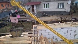 Мини подьёмный кран(пионер)
