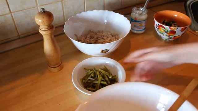 Салат куриный с сельдереем | Салаты смотреть онлайн