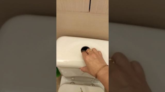 Как снять крышку бачка унитаза Vidima с кнопкой. смотреть онлайн