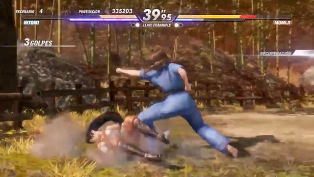 Probando la versión gratuita de DOA 6-Core Fighters смотреть онлайн