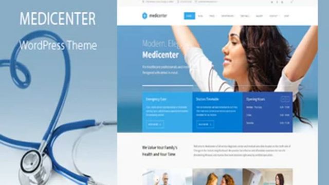 MediCenter - Health Medical Clinic WordPress Theme Full Download Working смотреть онлайн