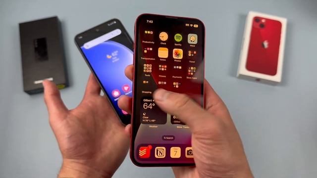 Samsung Galaxy S23 FE vs Apple iPhone 13 смотреть онлайн