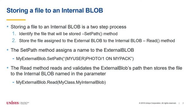 AB Suite 7.0 ClearPath MCP Runtime BLOBs смотреть онлайн