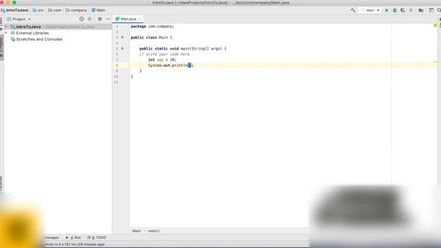 Introduction to Java - Variables Code - Episode 1.06 смотреть онлайн