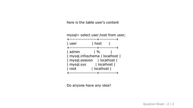 MySQL : How to resolve ERROR 1396 (HY000): Operation ALTER USER failed for 'root'@'localhost'? смотреть онлайн