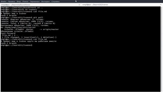 GIT Удаленные репозитории на практике смотреть онлайн