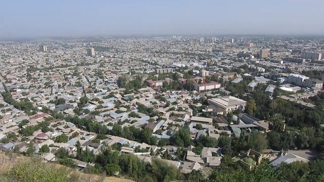 20.09.2021. Киргизия. Ош. Сулайман-Тоо. Виды с вершины правого пика. Часть 1 смотреть онлайн