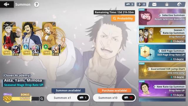 NEW CODES! INSANE 300+ SUMMONS ON GLOBAL LAUNCH BANNERS | Black Clover Mobile смотреть онлайн