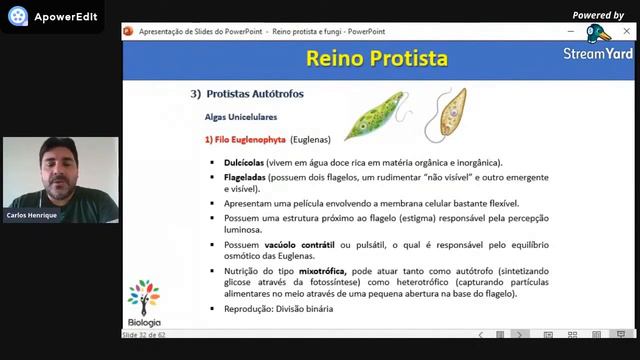 Revisão De Reino Protista E Fungi
