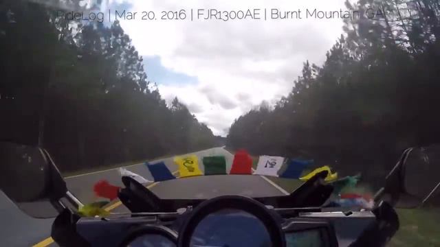Ride Log | Mar 20, 2016 | FJR1300AE | Burnt Mountain, GA смотреть онлайн