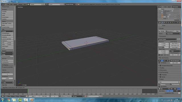 Tutorial making table using blender 3d смотреть онлайн